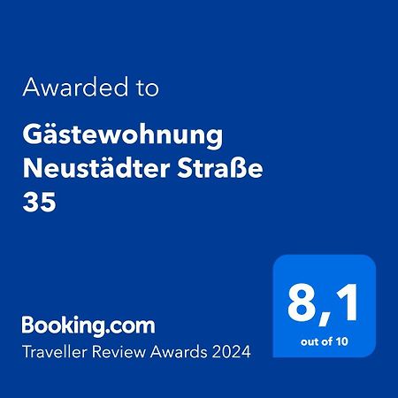 Gaestewohnung Neustaedter Strasse 35 Thale Exterior foto